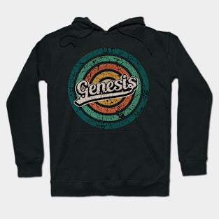 Genesis // Retro Circle Crack Vintage Hoodie